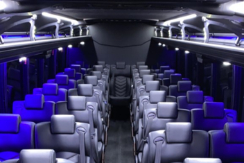 Olathe Charter Bus Interior