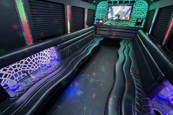 Olathe Limo Bus Interior