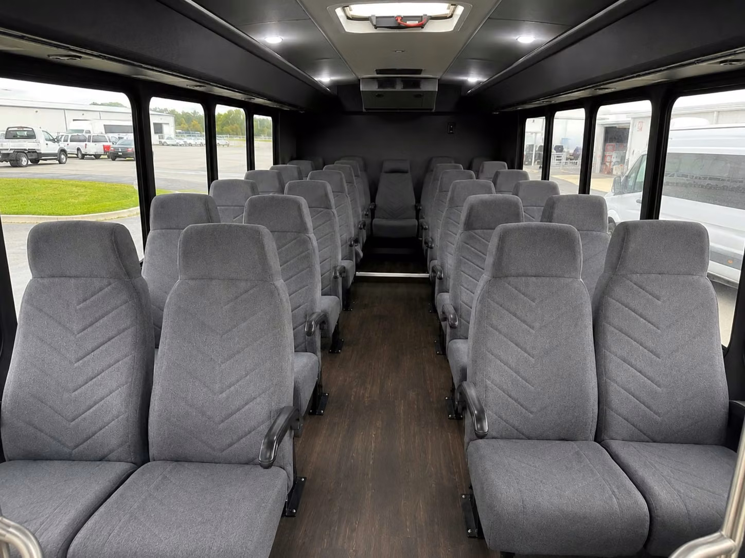 20 passenger minibus inside