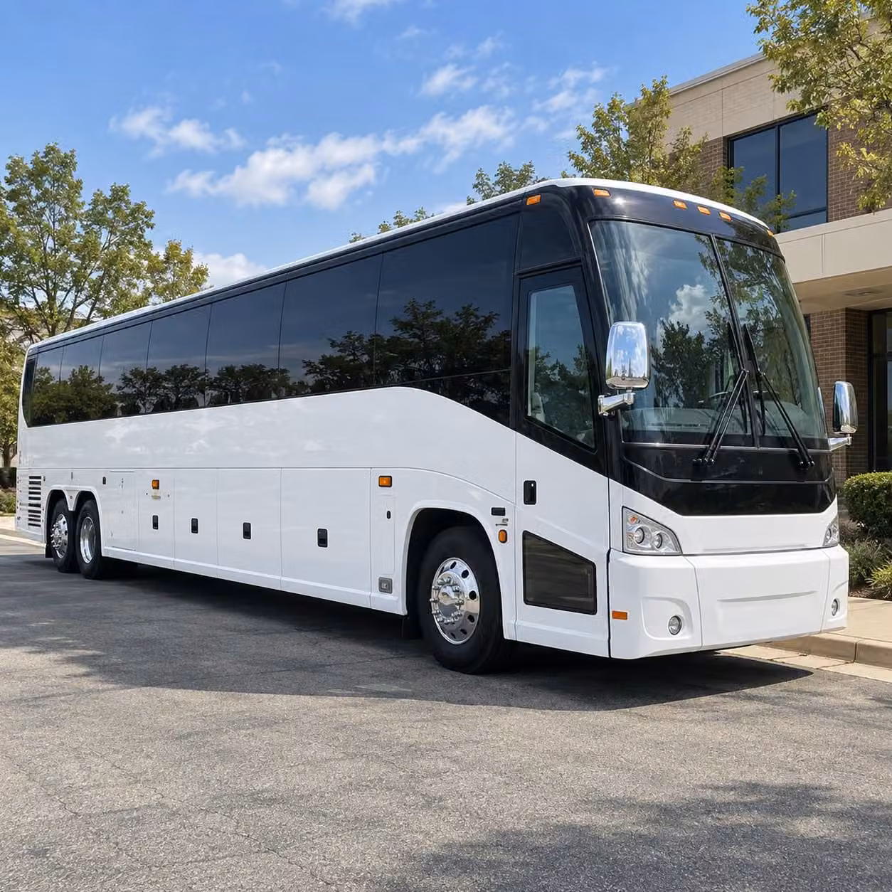 charter bus rentals for olathe weddings