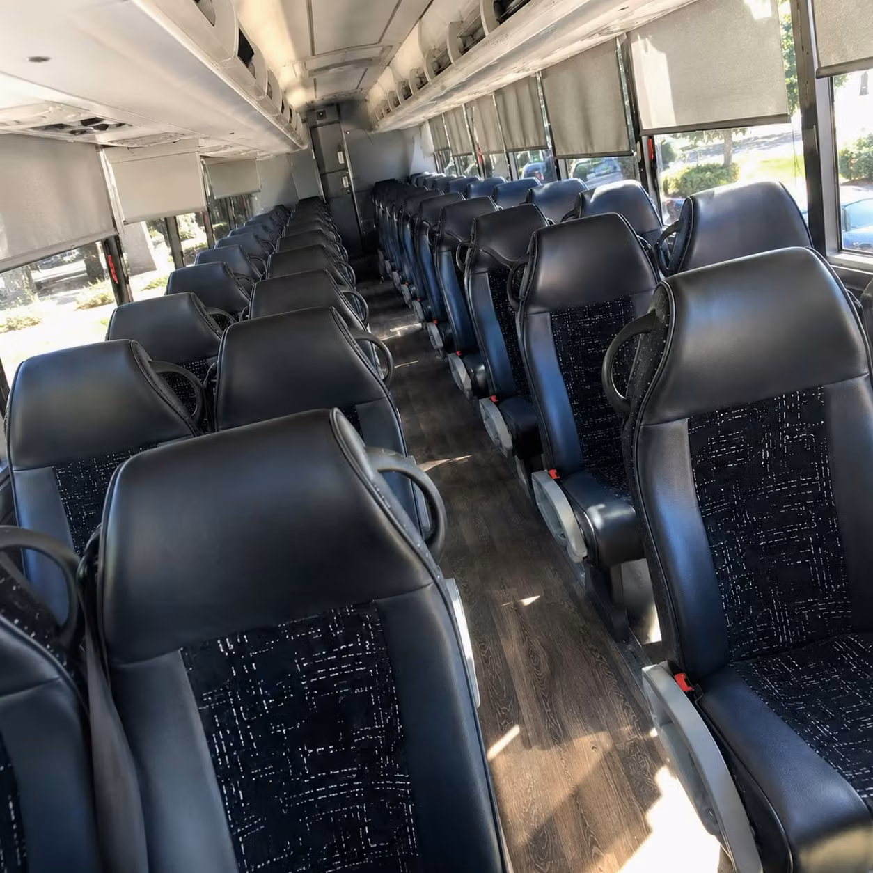 olathe charter bus interior