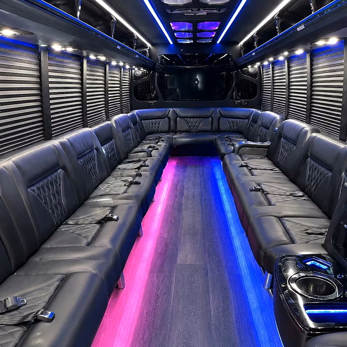 party bus interior