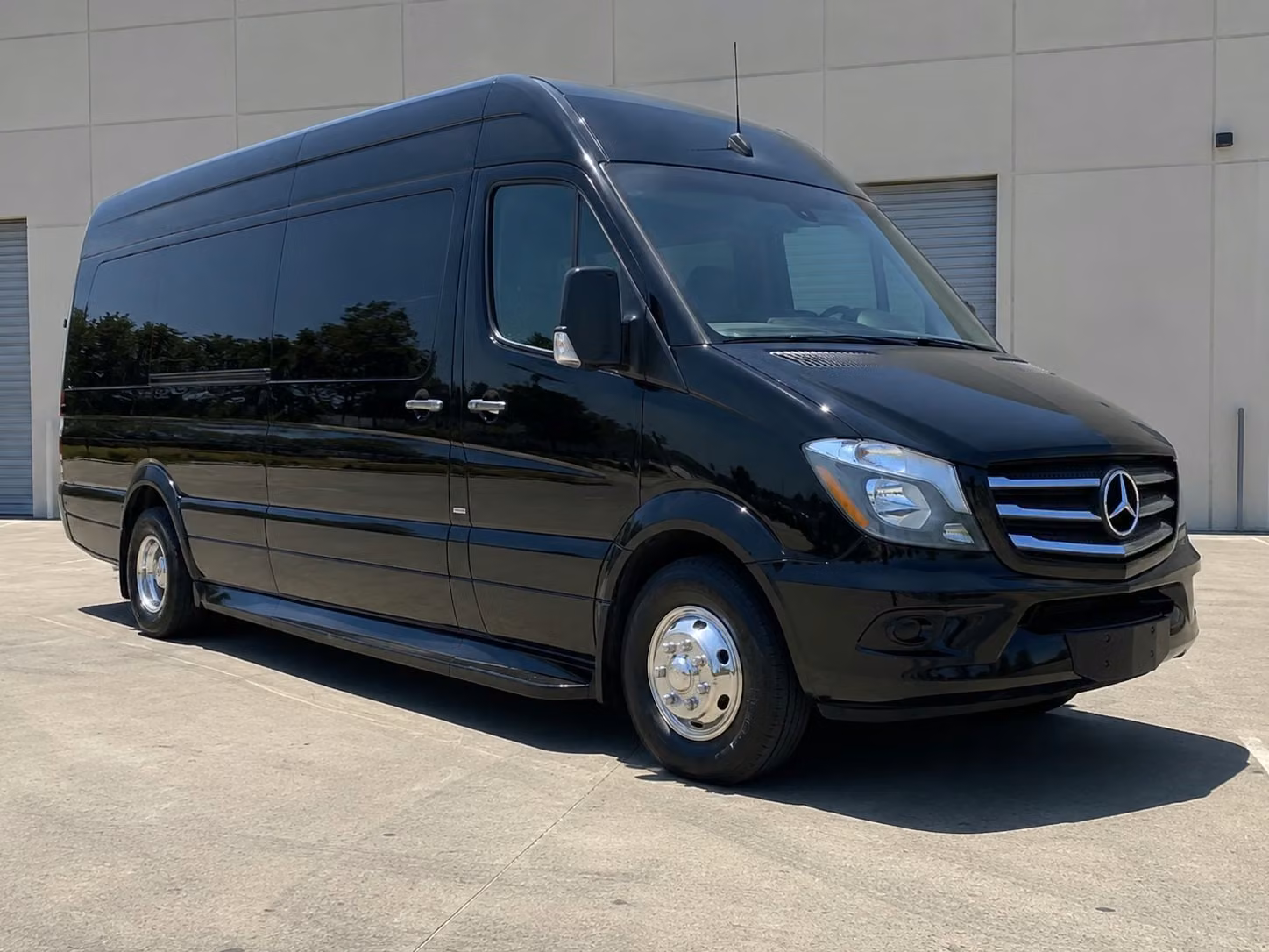 sprinter van with driver